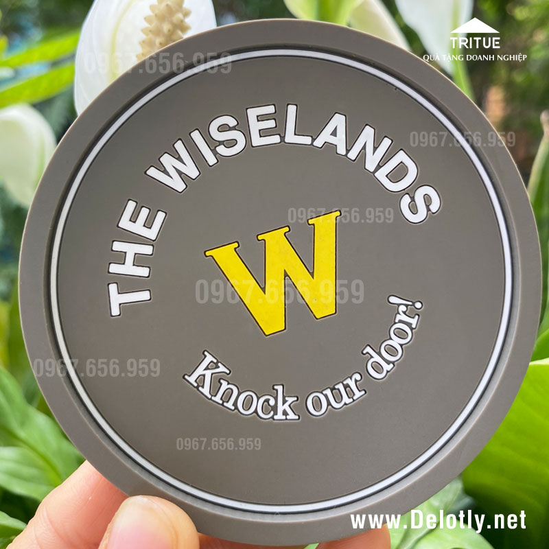 cung cap lot coc bang cao su in logo the wiselands