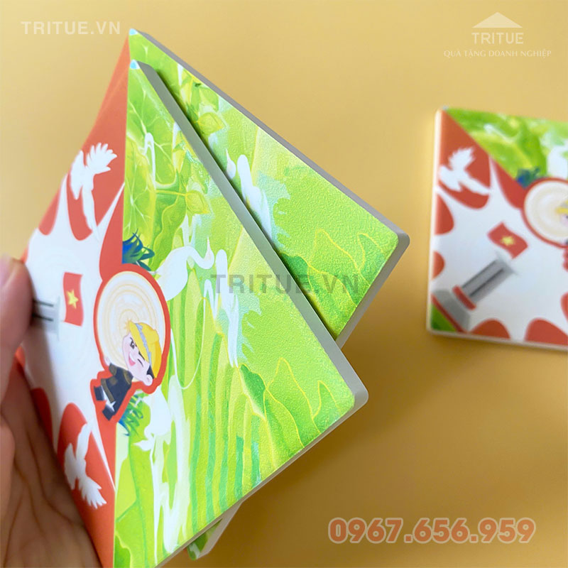 Đế lót ly gốm in hình ảnh theo yêu cầu